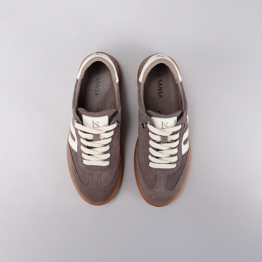 Juno - Brown Suede/Ivory - LE SANSA