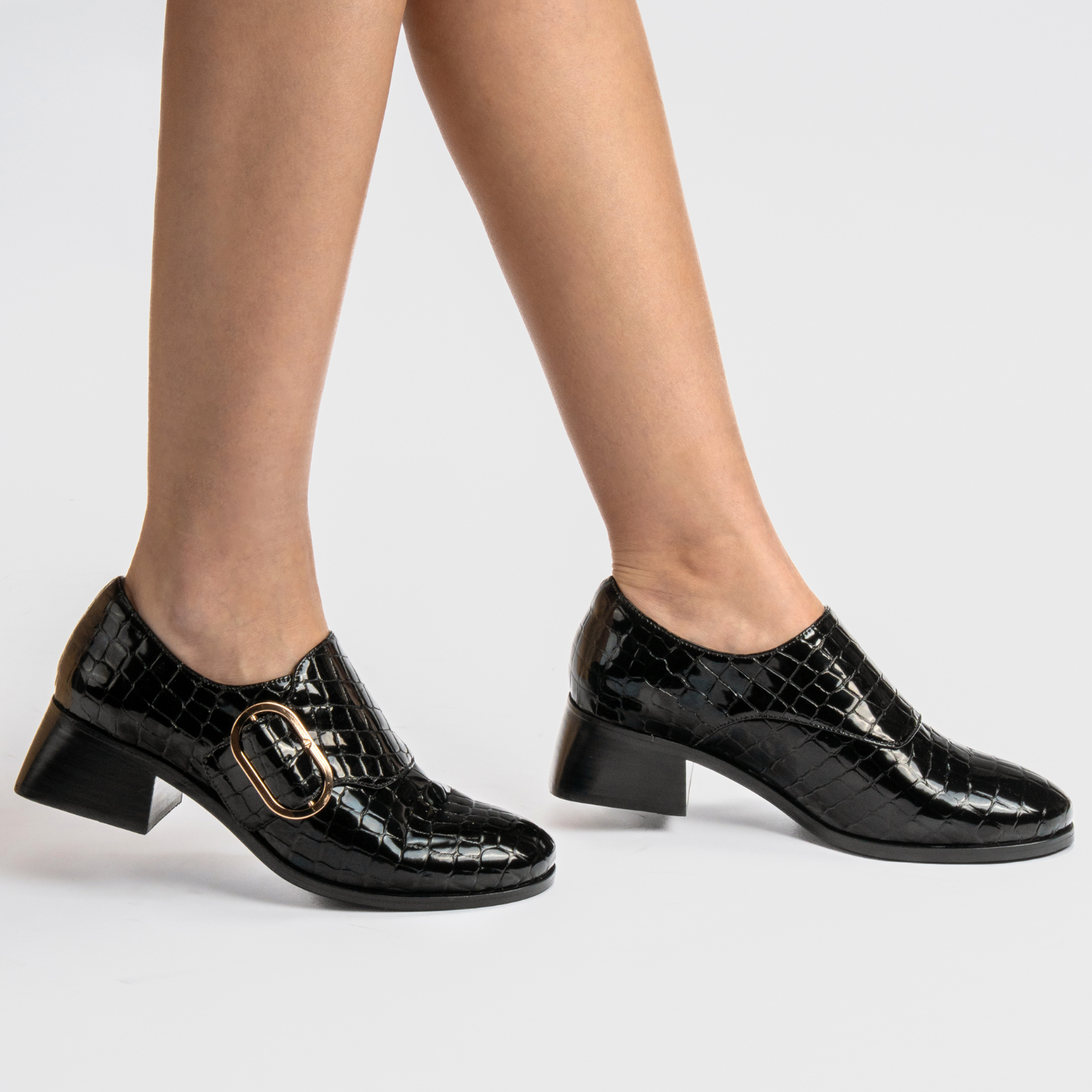 Rice 2.0 - Black Croc Print - LE SANSA