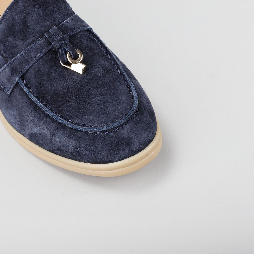 Capri - Navy Suede - LE SANSA