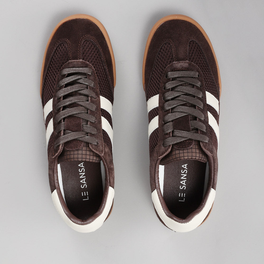 Jamila - Dk Brown/Beige - LE SANSA