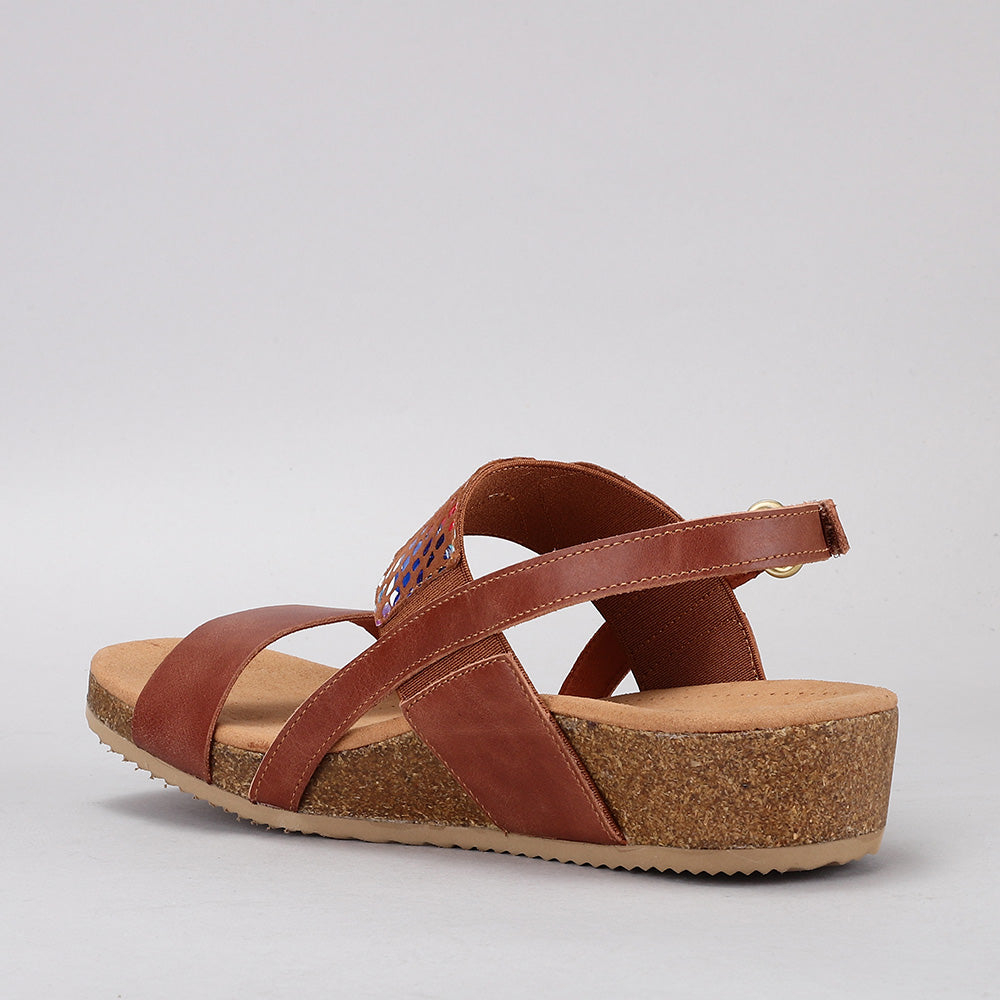 Sprig - Mocha Print - Naked Arches
