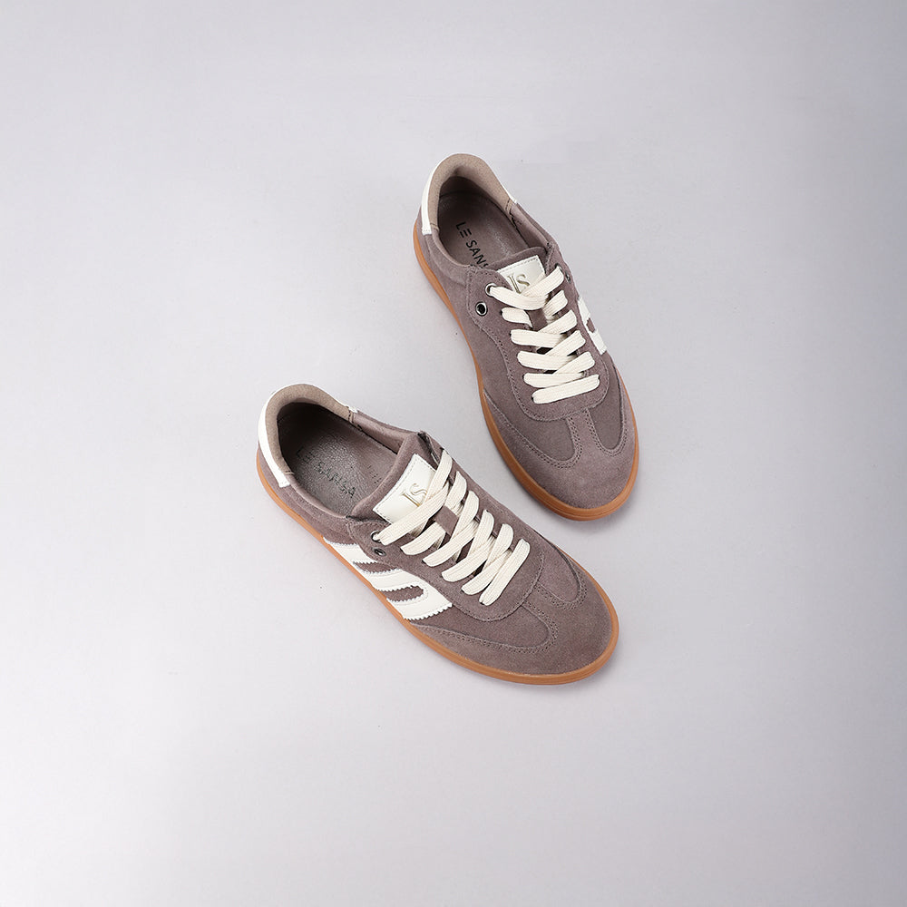 Juno - Brown Suede/Ivory - LE SANSA