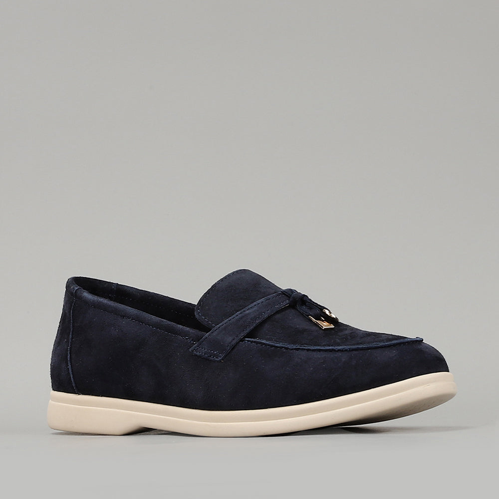 Capri 2.0 - Navy Suede - LE SANSA