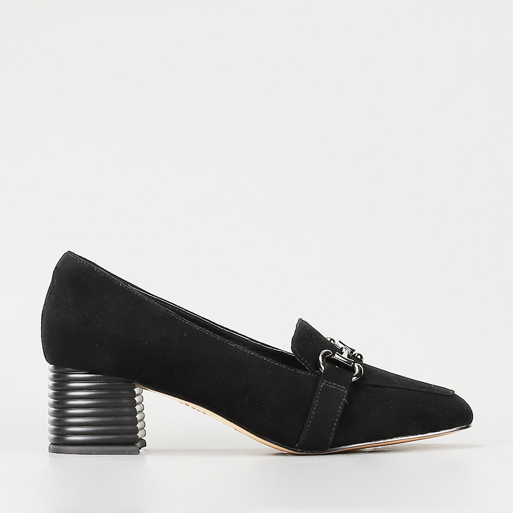 Zinnia - Black Suede - LE SANSA