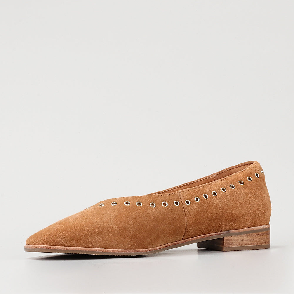 Lucia - Butterscotch Suede - LE SANSA