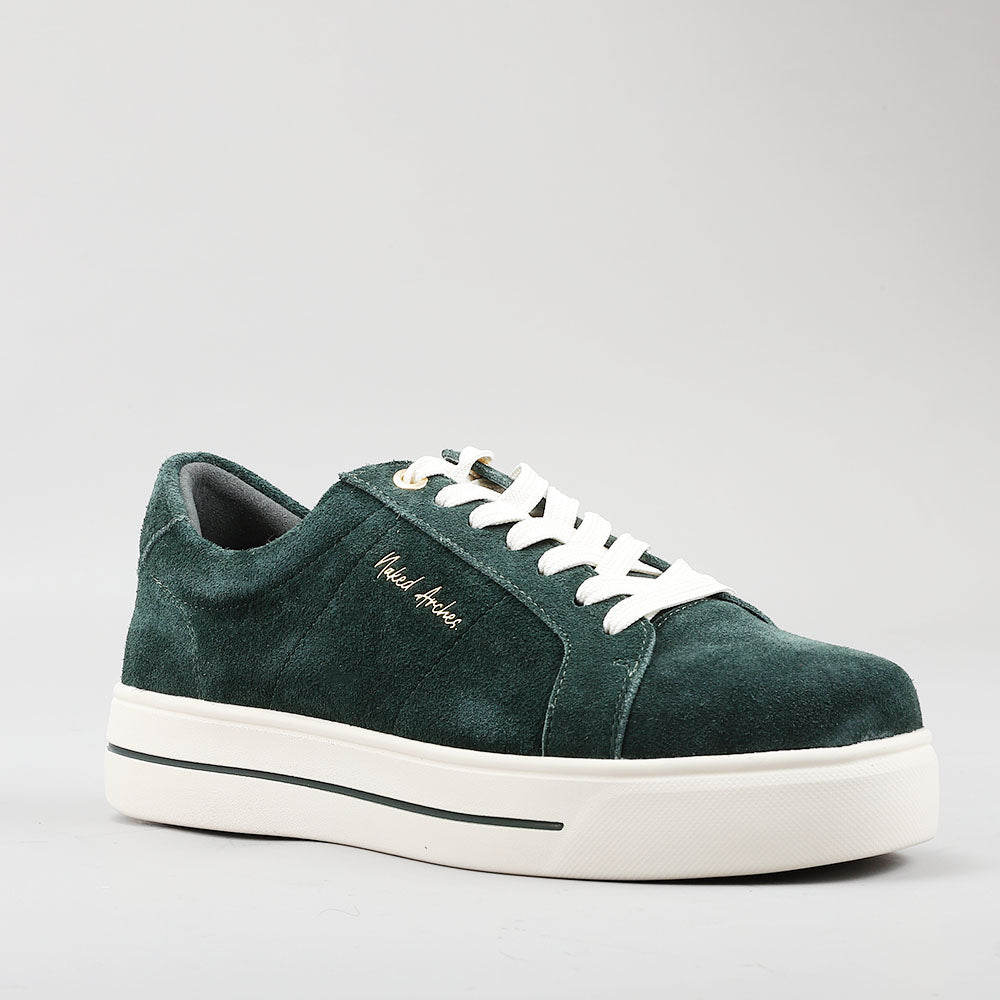 Azealia - Dk Green Suede - Naked Arches
