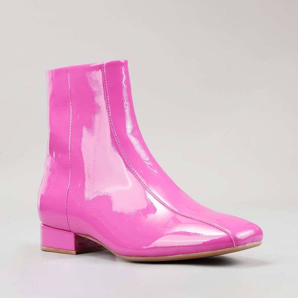 Sasha - Hot Pink Patent - Le Sansa